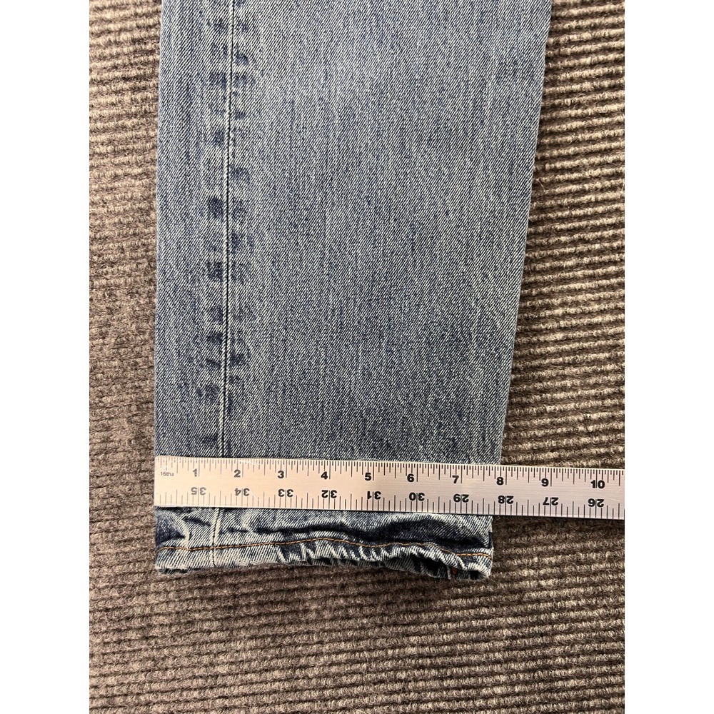 Levis 501 XX Original Fit Mens Jeans 33x32 Medium Wash Button Fly Straight Leg - Picture 6 of 10